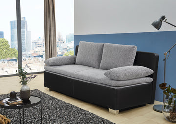 Peterborough kanapé (szürke-fekete)